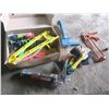 Image 1 : assorted tools, caulking gun, lawn sprinklers
