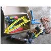 Image 4 : assorted tools, caulking gun, lawn sprinklers