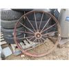 Image 1 : steel drill wheel 4ft high