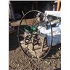 Image 3 : large iron wheel