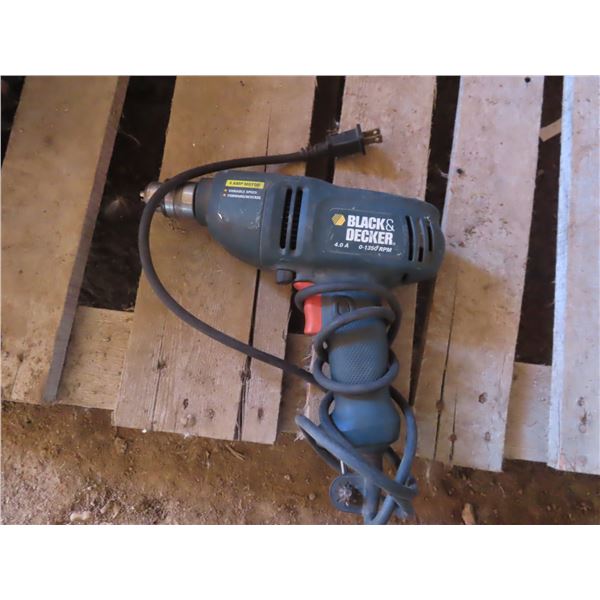 black and decker drill