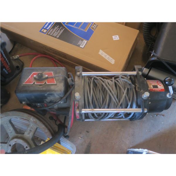 10,000lb winch- like new