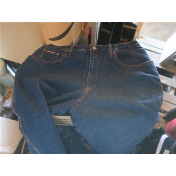 new never worn lined jeans 38x32