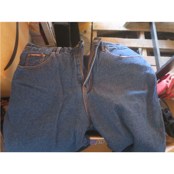 never worn lined jeans 40x30