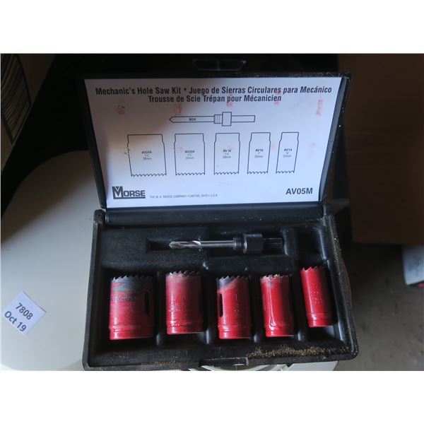 mechanics hole drilling set new