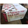 Image 1 : 7 inch bench top tile saw