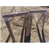 Image 1 : 2 wooden saw horses
