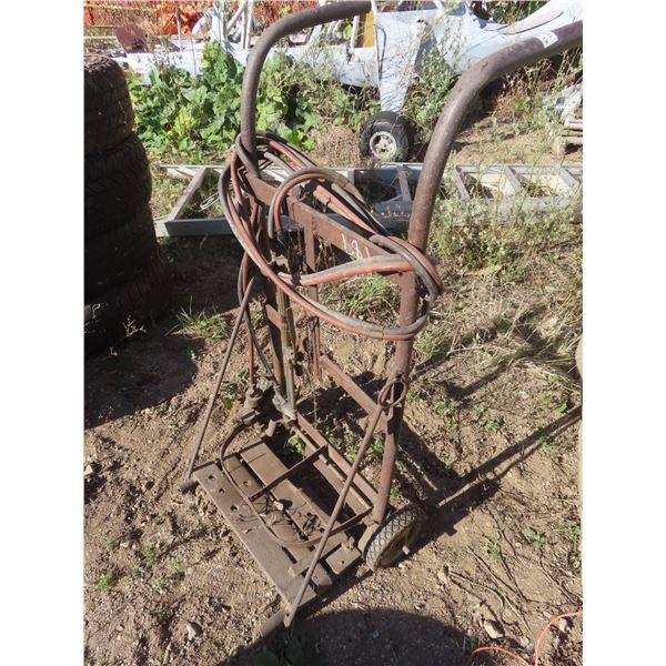 welding tank cart