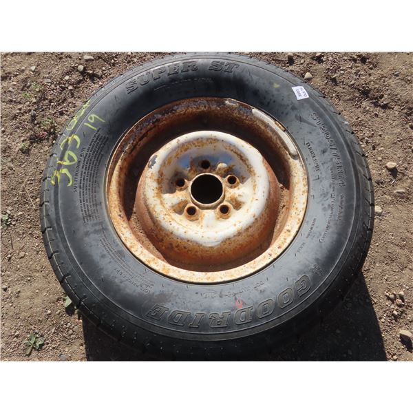 205-75-R14 goodride super ST on 5 bolt rim