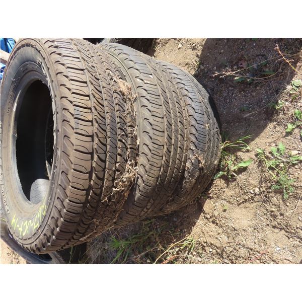 Goodyear fortera 245-65-R17 x3 and one cooper discover same size set of 4