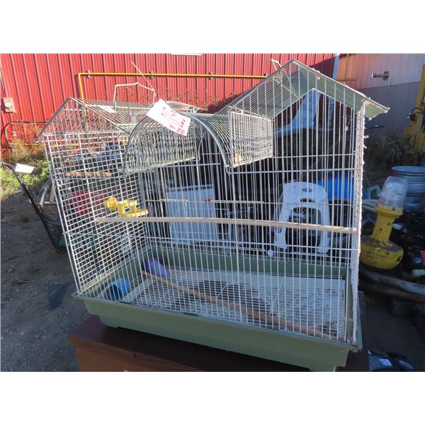 13x25x22" tall bird cage