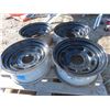 Image 2 : 16x7 ford 8 bolt 170mm rims set of 4
