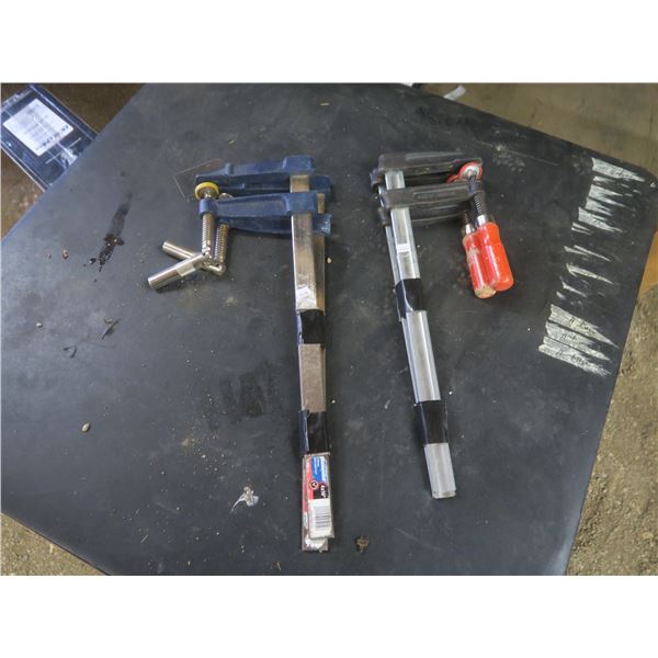 2 inch Motomaster and 2 18" German CP bar vice