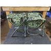 Image 1 : 2 new folding camo chairs