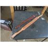 Image 1 : gun strap and new leather shotgun shell belt