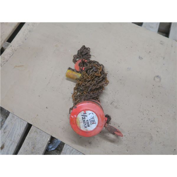 can lift 1/2ton hoist