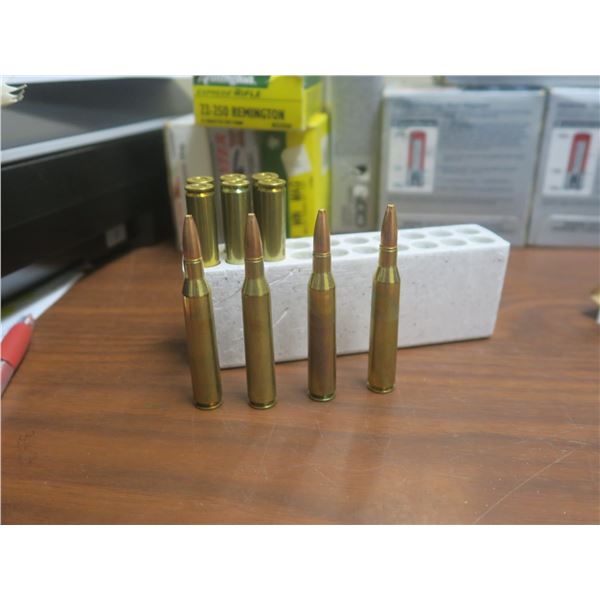 10 rounds Winchester 25-06 shells