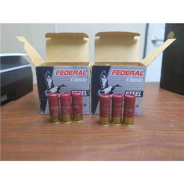 2 full boxes federal 12 gauge 2 3/4 shells