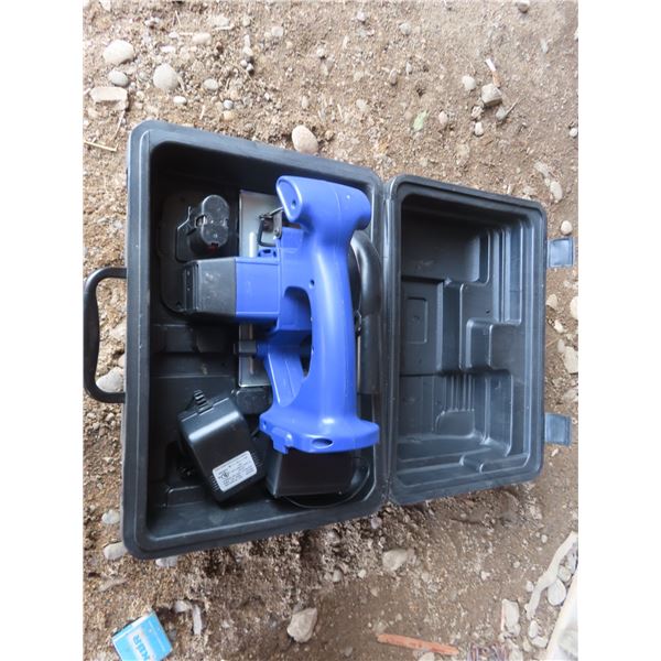 battery powered skill saw