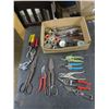 Image 2 : tin snips, knives, assorted hardware