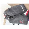 Image 2 : youth hockey pants size youth large , socks and shin guards