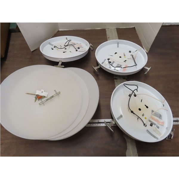 3 ceiling light fixtures