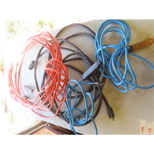 4 extension cords