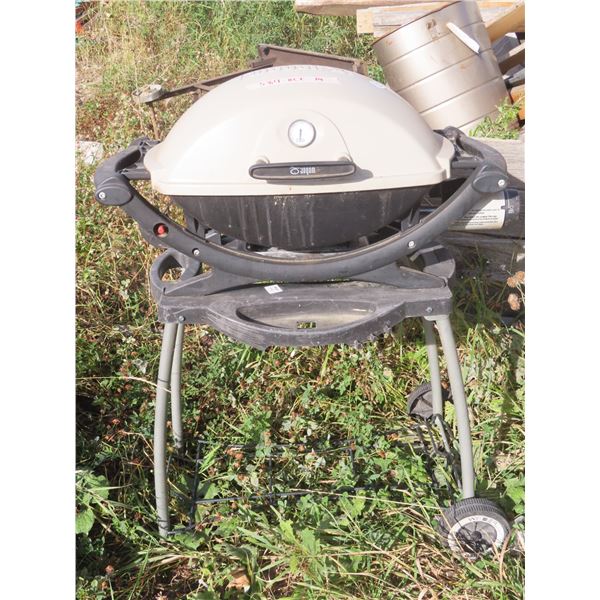 weber collapsible propane BBQ