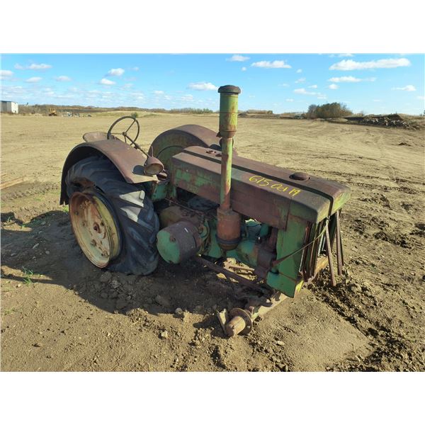 John Deere Model D parts tractor