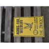 Image 2 : acres for wild life sign 16x24