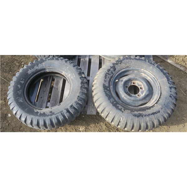2 7.00-16LW army truck tires