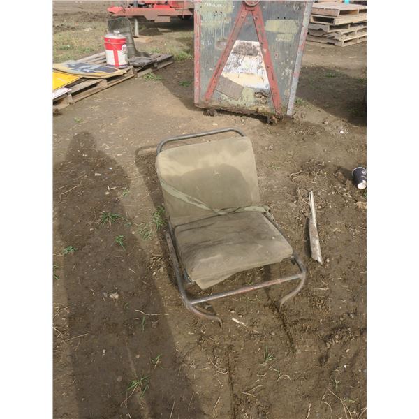 vintage army truck seat