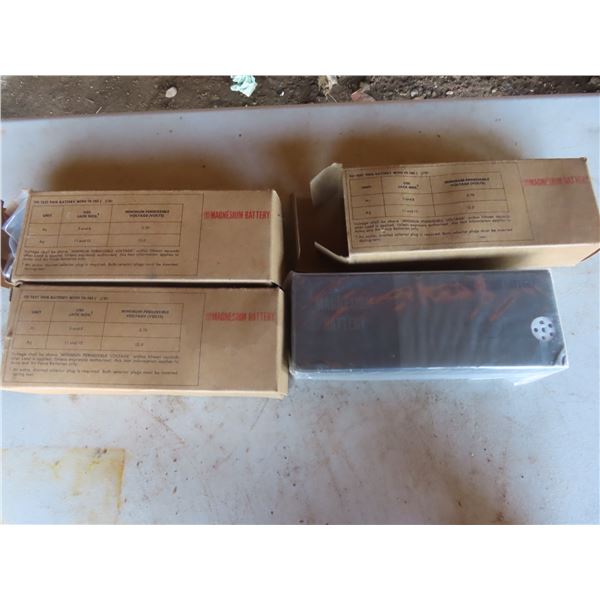 3 magnesium batteries