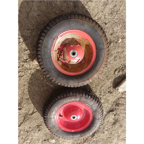 two 4.00x8 2 ply tires