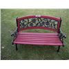 Image 1 : Very nice Cast Iron/ Wood bench. Great Condition.