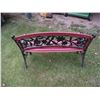 Image 4 : Very nice Cast Iron/ Wood bench. Great Condition.
