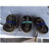 Image 1 : Three (2 inch) Ratchet Straps, approx. 25 feet each.