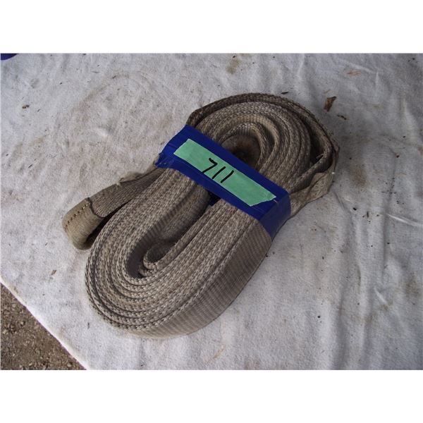 One (B. Erickson) 2 inch web nylon sling 20 feet.