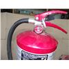 Image 2 : 1 -20 lb fire extinguisher (as new condition), and 1- 10 lb ext. cradle.