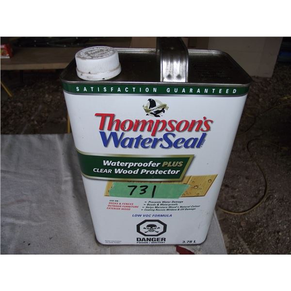 Thomson Water Seal 3.78l (new) never opened.