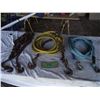Image 1 : 2-Tow Ropes, blue-13ft, yellow-23ft and 1- 5/16 chain 25ft