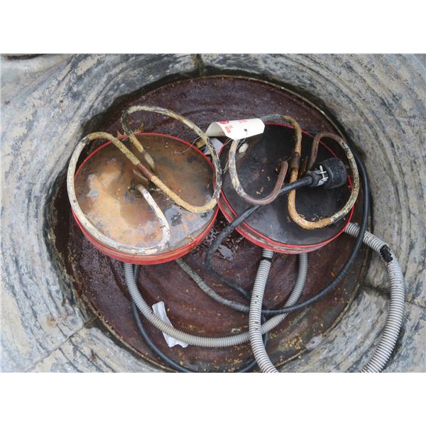 2 floating water heaters