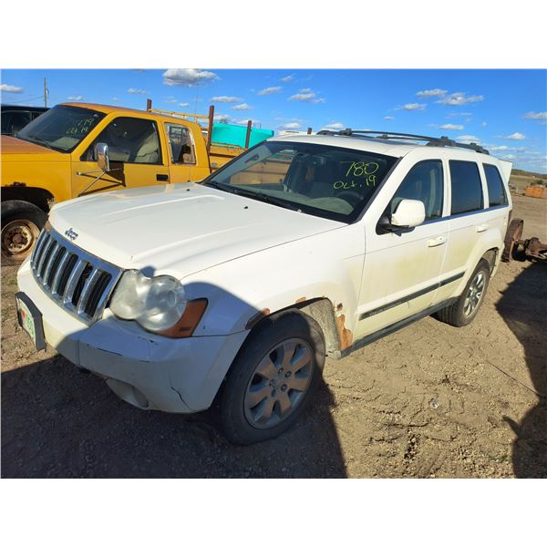2008 Jeep Grand Cherokee limited Diesel VIN: 1J8HR58M68C237365