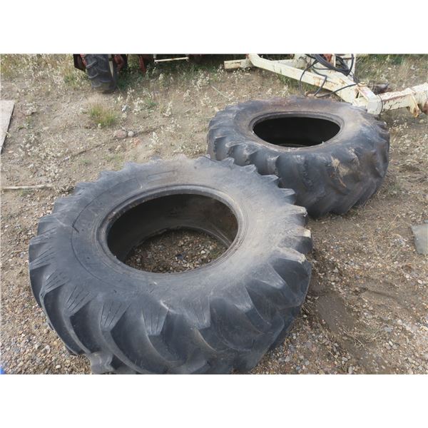 2 good 18.4-26 tires
