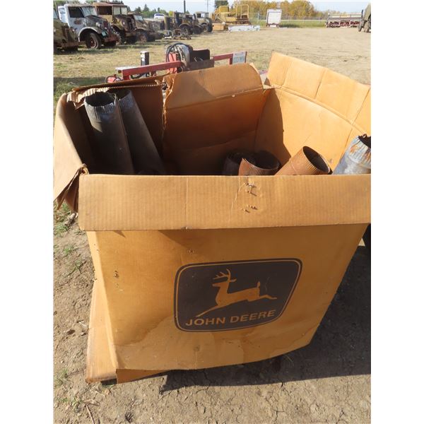 box of wood stove pipe