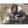 Image 1 : pallet of Canadian armed forces items , heater , hitch , misc. parts