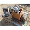 Image 4 : pallet of Canadian armed forces items , heater , hitch , misc. parts