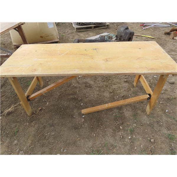 folding table 24x60"