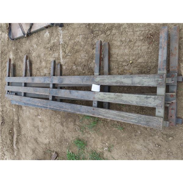 box side rails for 6x6 CAF truck with canopy rails