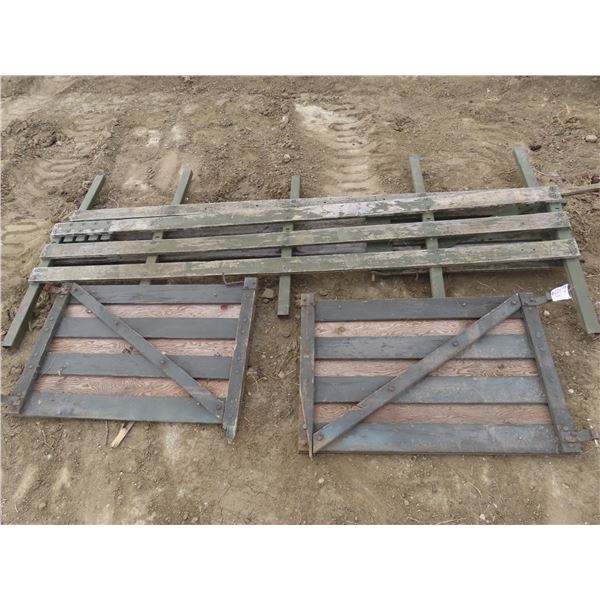 CAF side rail racks and tailgate